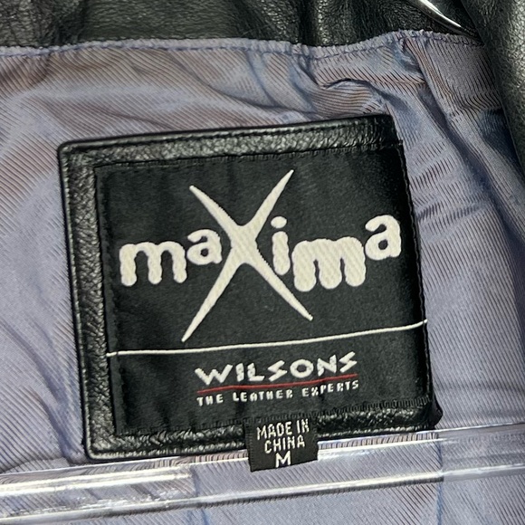 Wilson’s vintage leather MAXIMA jacket. Size medium. 90’s. - Picture 9 of 13